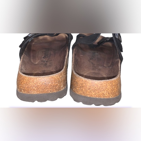 BETULA BY Birkenstock brown suede sandals women’s size 10 - Picture 11 of 13